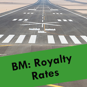 Royalty Rates. Select your royalty rates, or license rates, from the GTP® Benchmark Services. The article chosen by you will be delivered with the interquartile statistics of selected royalty rate indicator from samples of published licensing contracts. Data primarily originate from the ktMine database. We screen for sets of comparable contracts referring to the industries and further specifities provided by you.